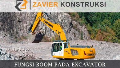 Fungsi Boom pada Excavator