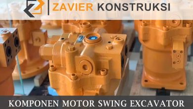 Komponen Motor Swing Excavator