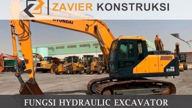 fungsi hydraulic excavator